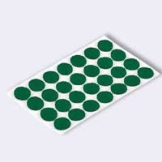 Picture of Felt Furniture-Pad Assortment Green Round 46 Count Self-Adhesive