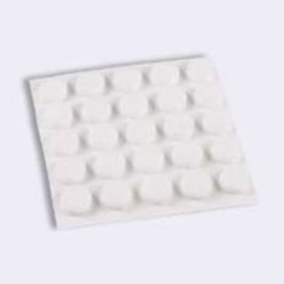 Picture of Furniture-Pad Felt Round White 3/8"