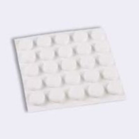 Picture of Furniture-Pad Felt Round White 3/8"