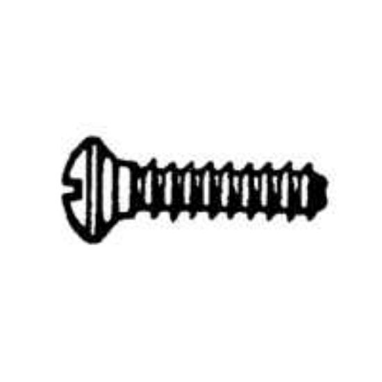 Picture of Wall-Plate-Screw Ivory #6-32 x 1/2"