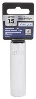 Picture of Socket-Wrench Deep 12-point Chrome-vanadium 15 Mm