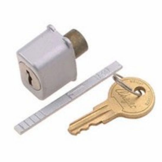 Picture of Push-Button KEYLOCK Rectangular WHITE