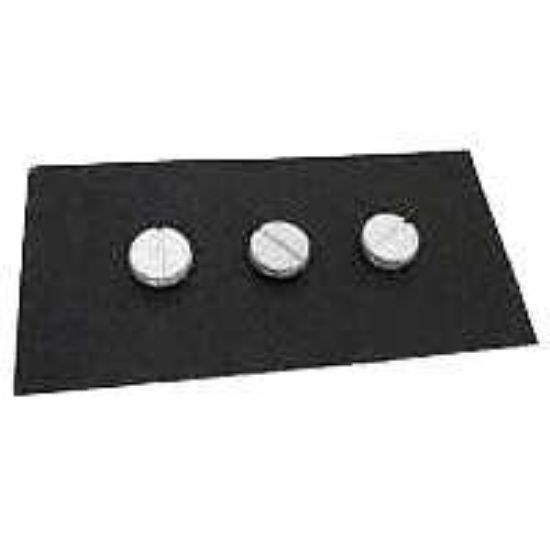 Picture of Weather-Proof Closure Plugs 1/2" Gray