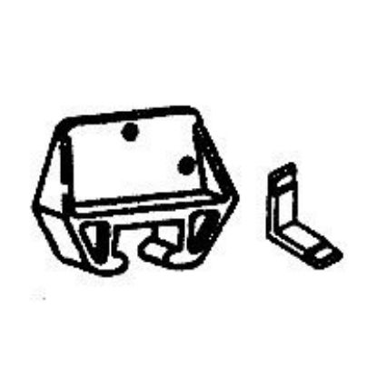 Picture of Drawer Track Guide & Glide Set Red