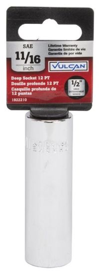 Picture of Socket-Wrench 11/16 Fractional Deep-Socket 12