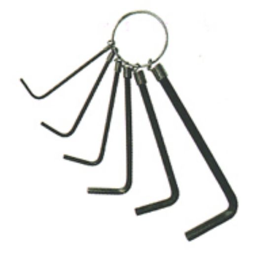 Picture of Jlw426-3 Sae Hex-key Set 6-piece