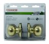 Picture of Passage-Lockset Ball-knob Polished Brass