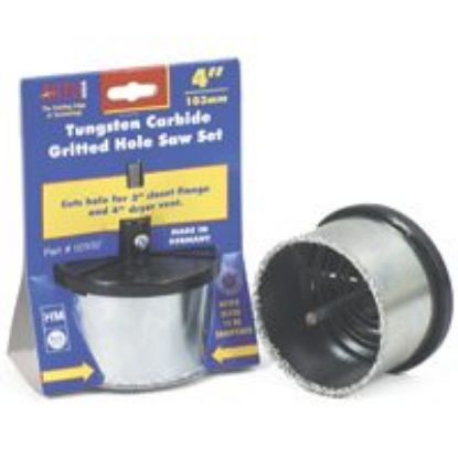 Picture of Hole-Saw Set Tungsten-Carbide-Grit 4" 3-Piece