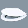 Picture of Toilet-Seat Wood White Satin-Nickel Hinges