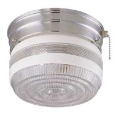 Picture of Light-Fixture 1-Bulb Flush Chrome 6"