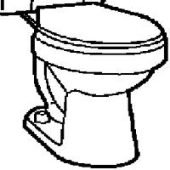 Picture of ATLAS Toilet WHITE Color: