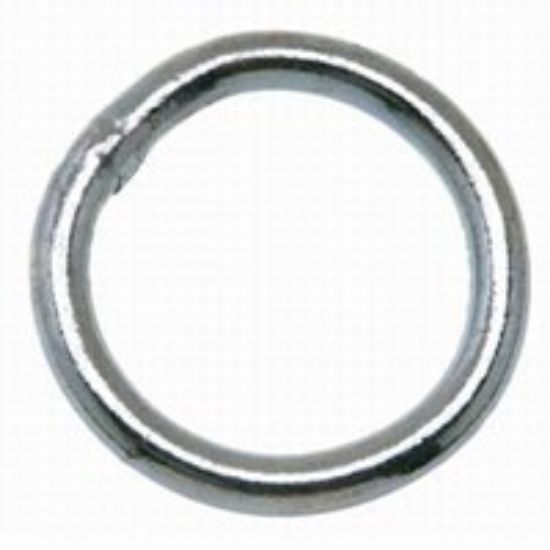 Picture of Welded-Ring Zinc-Plated #4 1-1/4"