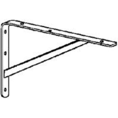 Picture of Shelf-Bracket White 16" X 10"