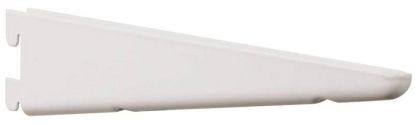 Picture of Shelf-Bracket 182 White 12.5 Double-Slot