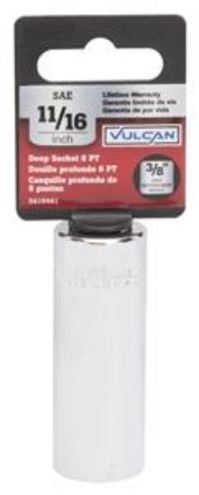 Picture of Deep-socket 6-point Chrome-vanadium Cp 11/16"