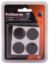 Picture of Furniture-Pad 6-Pack 1" Foam Round Pvc Black