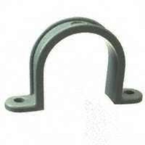 Picture of 1" Pvc 2-Hole Pipe-Strap