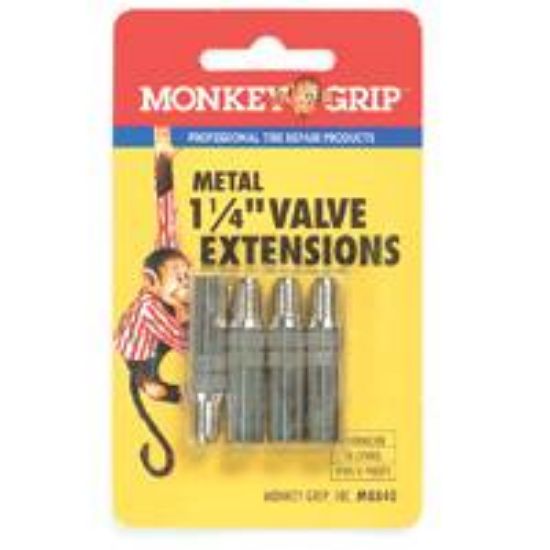 Picture of Tire-Valve Extensions Brass Chrome-Plated 1-1/4"