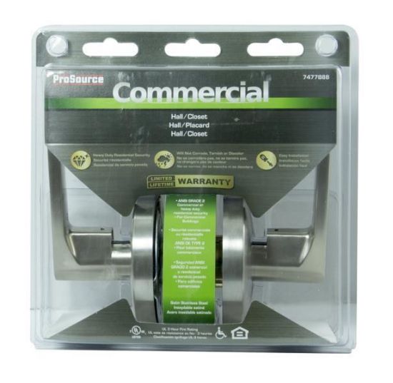 Picture of Passage-Lever Cylindrical Lockset Grade 2 Stainless-Steel