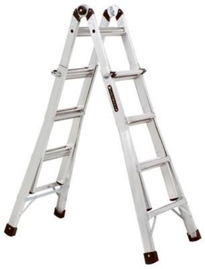 Picture of 17' Articulating Ladder Aluminum 1a 300-Pound