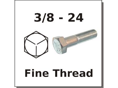 Picture of FC98G* 3/8-24 X 3 High-Carbon-Steel Z
