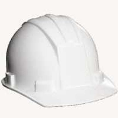 Picture of Hard-Hat Short-brim Ratchet-suspension White