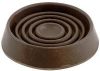 Picture of Caster-Cup 1-1/2" Round Rubber Brown
