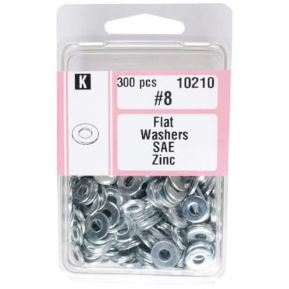 Picture of Flat-Washer Zinc-Plated #8
