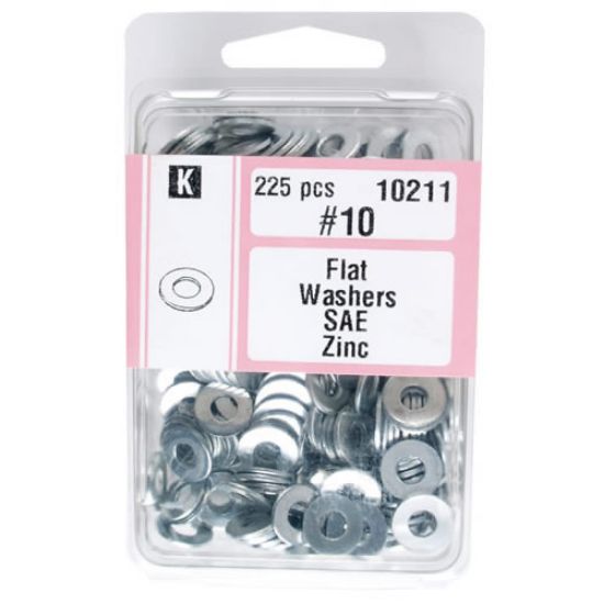 Picture of Flat-Washer Zinc-Plated #10