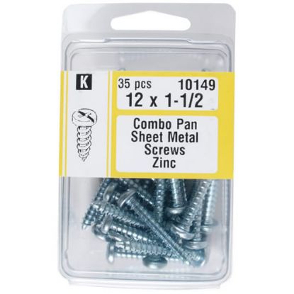 Picture of Sheetmetal-Screw Zinc-Plated Combo-Drive 1-1/2"
