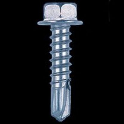Picture of #10-Size 1"-Length Sheetmetal-Screw Screw