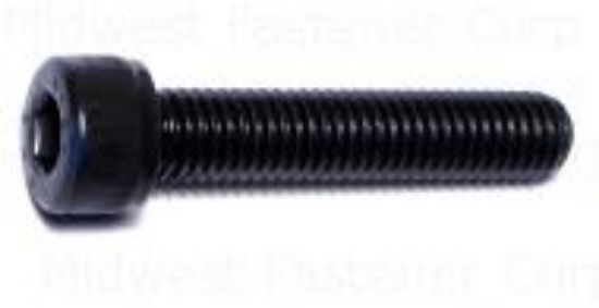 Picture of Machine-Screw Knurled-barrel Socket-cap 8mm-1.25 X 40mm