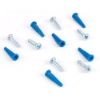 Picture of Plastic Conical-Anchor With-Screws #8-10 x 7/8"
