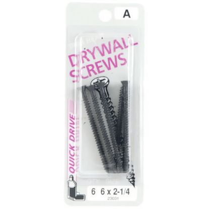 Picture of Drywall-Screw Black Trim #6 x 2-1/4"