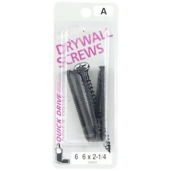 Picture of Drywall-Screw Black Trim #6 x 2-1/4"