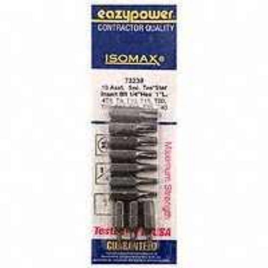 Picture of T-star Torx-bit 1" 10-piece Assortment