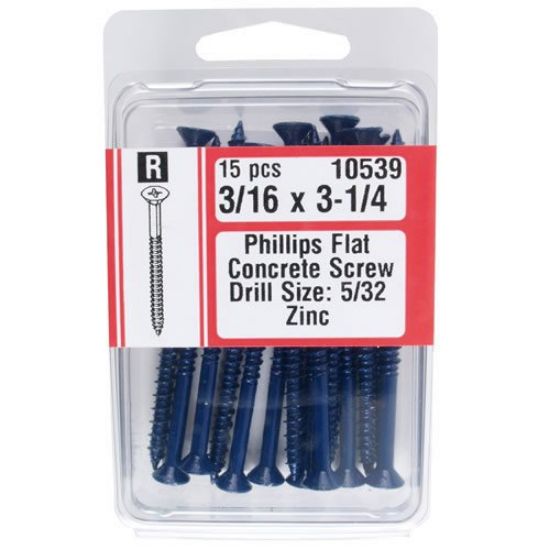 Picture of Concrete-Screw 3/16" x 3-1/4"