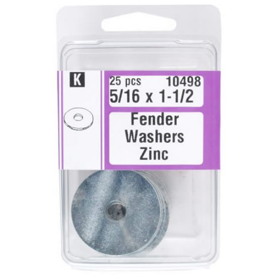 Picture of Fender-Washer Zinc-Plated 5/16" x 1-1/2"