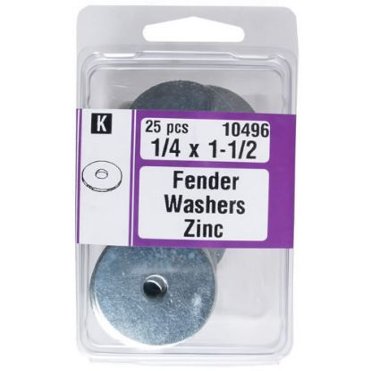 Picture of Fender-Washer Zinc-Plated 1/4" x 1-1/2"
