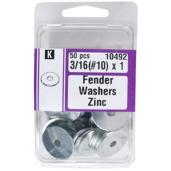 Picture of Fender-Washer Zinc-Plated 3/16" x 1"