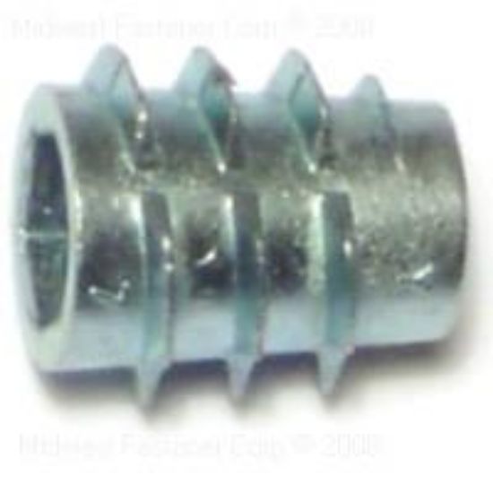 Picture of Threaded Wood Insert Zinc-Plated Socket-Hex-Drive #6-32