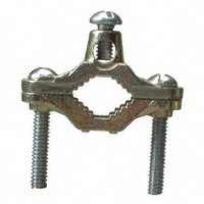 Picture of Grounding-Clamp Direct-Burial Bronze #10 - #2 AWG 1/2" - 1"