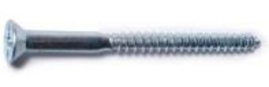 Picture of Wood-Screw Flathead Phillips Zinc #12 X 3"