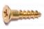 Picture of Wood-Screw Brass #4 X 1/2"