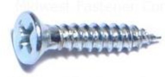 Picture of Wood-Screw Flathead Phillips Zinc #4 X 5/8"