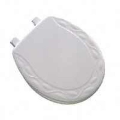 Picture of Toilet-Seat Wood-Material White Ivy