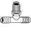 Picture of 53772-1212/52636B TEE 3/4"