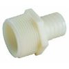 Picture of 1 X 1 Barbed Male-Adapter Nylon Hose-Barb X MIP