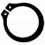 Picture of 1-1/4" Retaining-Ring External Steel