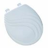 Picture of Toilet-Seat Wood-Material White Swirl